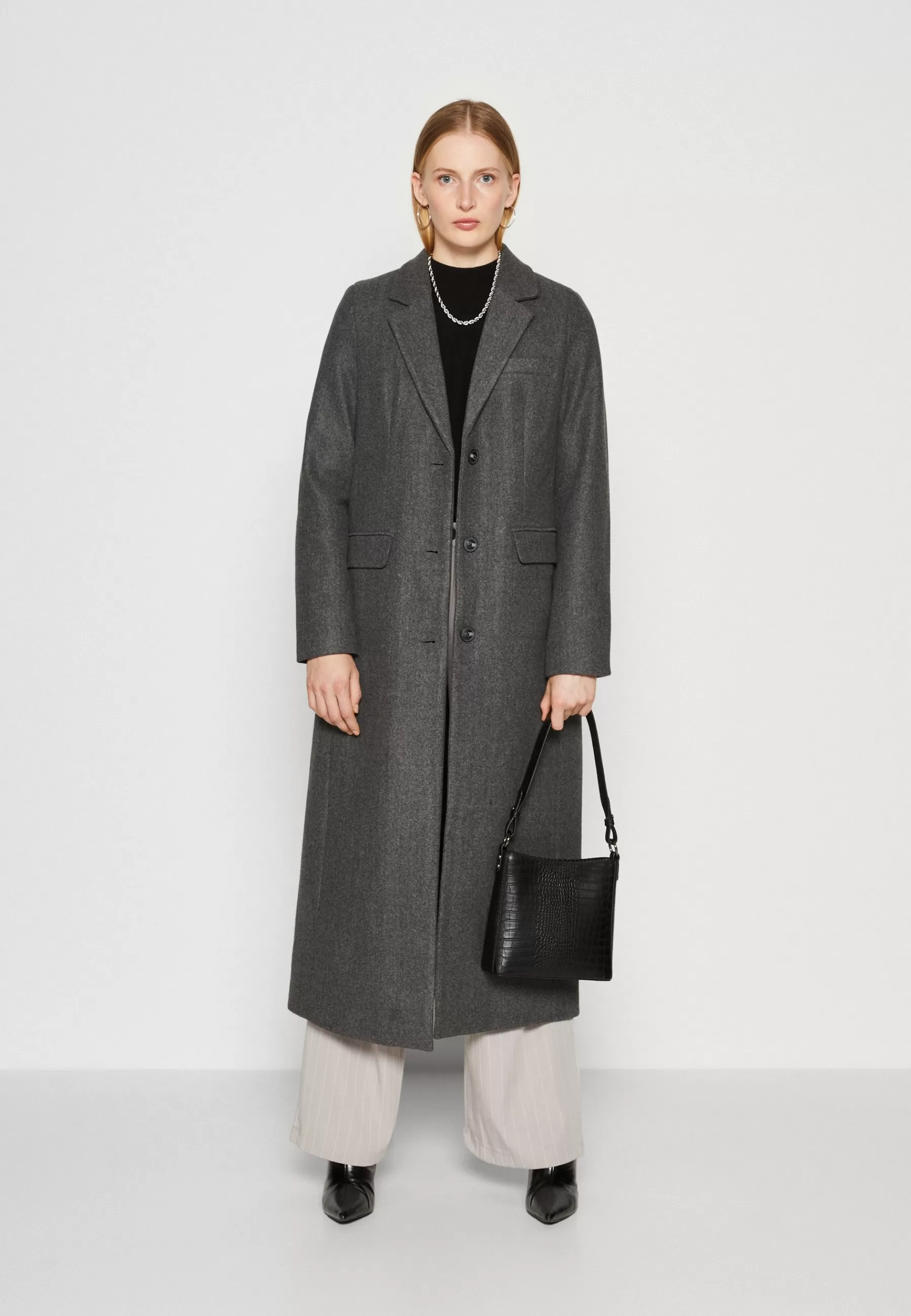 Vero Moda Tall Vmvincemilan Long Coat - Mantel>Dames Wollen Jassen