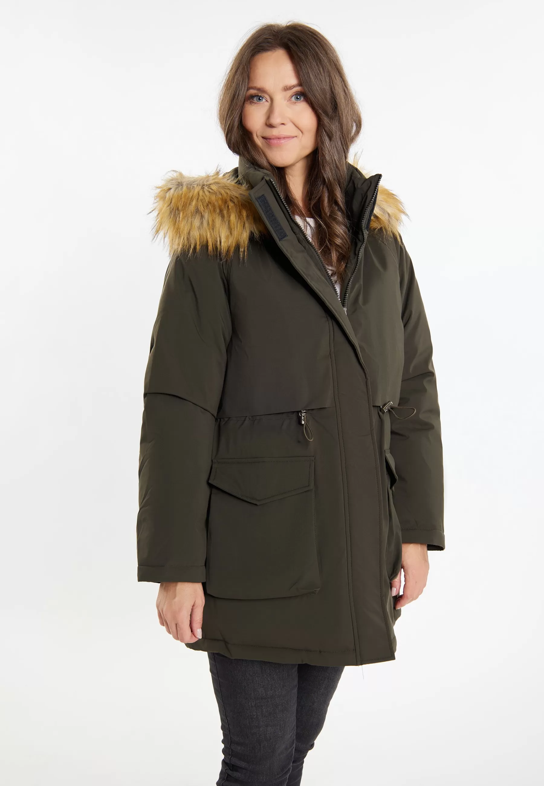 Dames usha Parka's | Wattierter Lurea - Winterjas