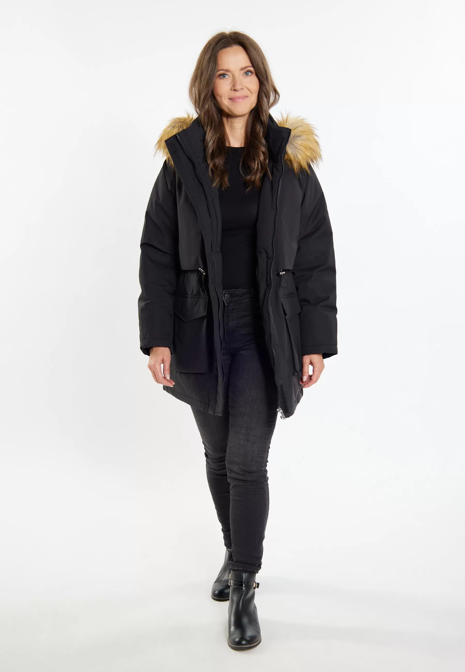 Dames usha Parka's | Wattierter Lurea - Winterjas