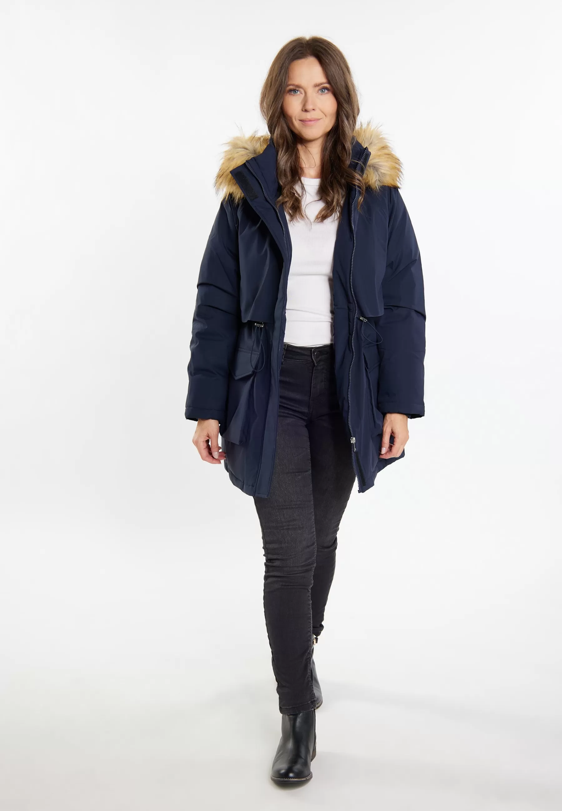 Dames usha Parka's | Wattierter Lurea - Winterjas