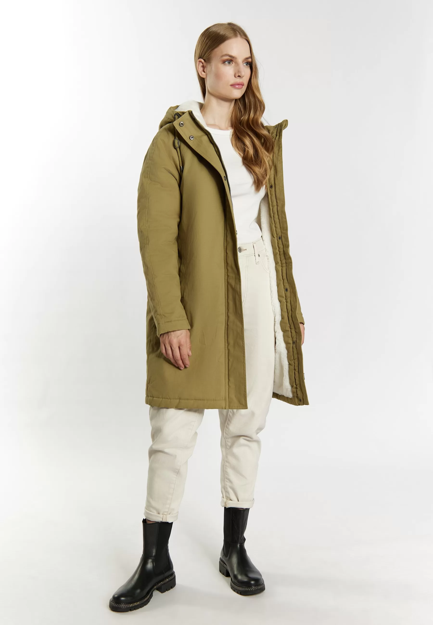 Dames DreiMaster Parka's | Wattierter Mit-Altipl - Winterjas