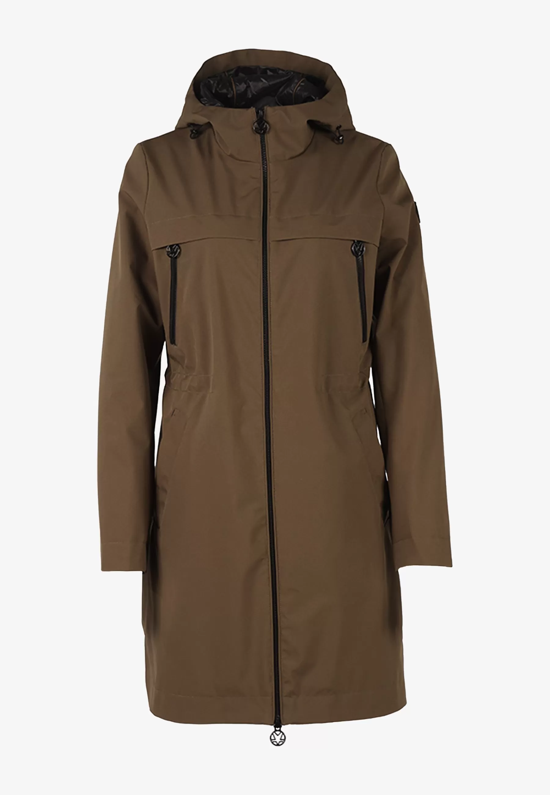 Dames FUCHS SCHMITT Parka's | Weather Protection Mit Kapuze Reissverschluss Tunnelzug An Kapuze Und Taille - Parka
