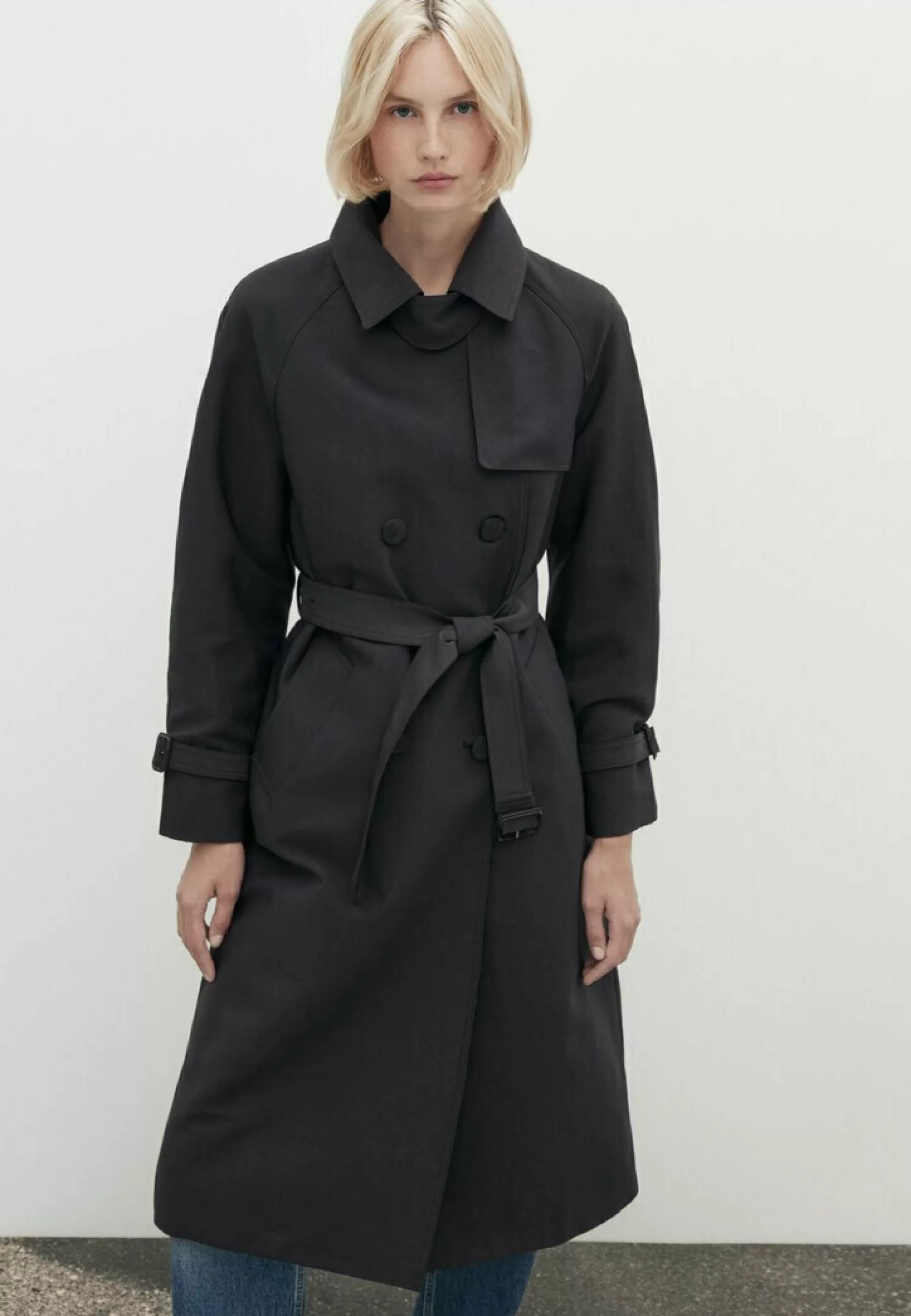 Dames Massimo Dutti Trenchcoats | With Belt - Trenchcoat