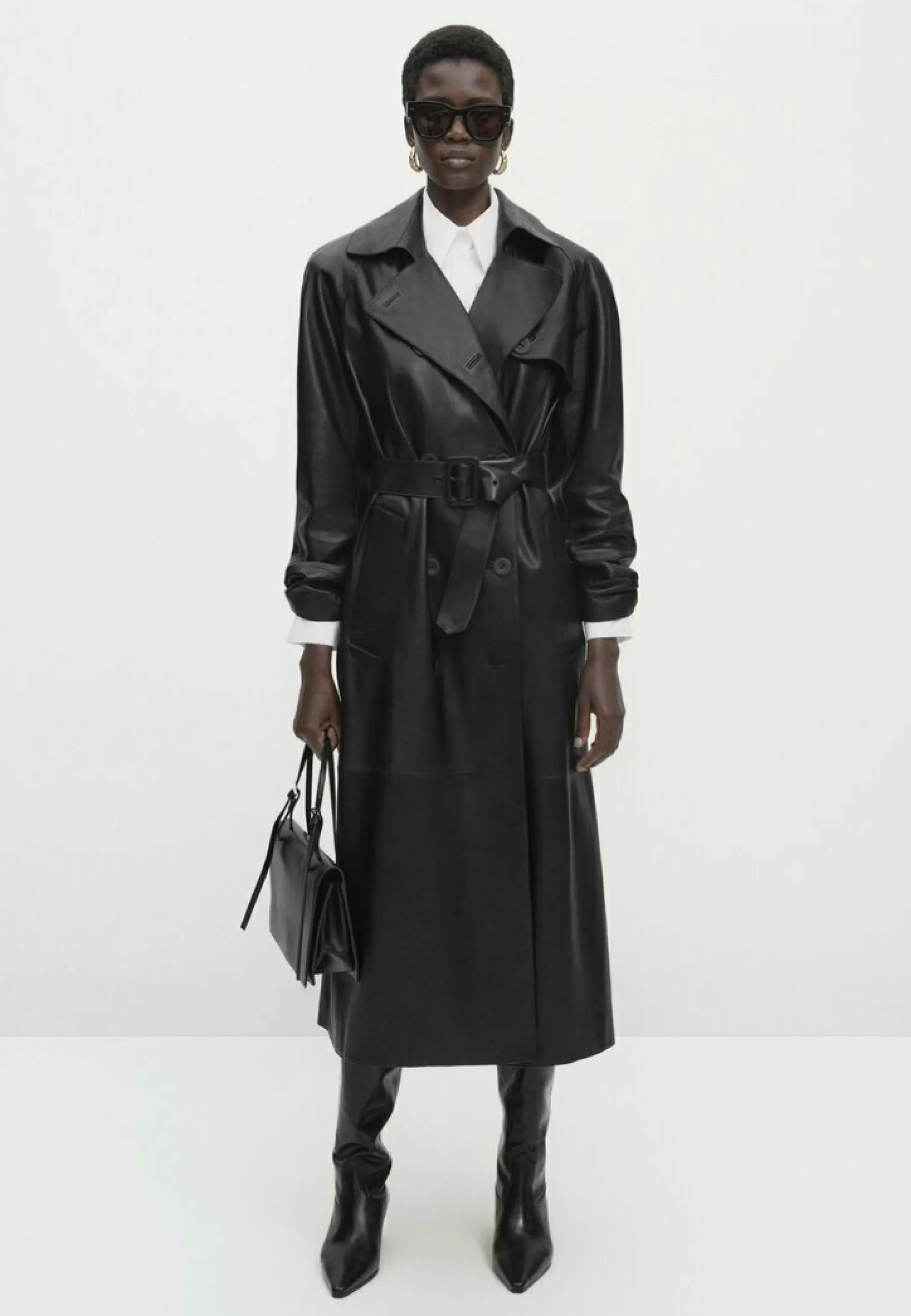 Dames Massimo Dutti Trenchcoats | With Belt - Trenchcoat