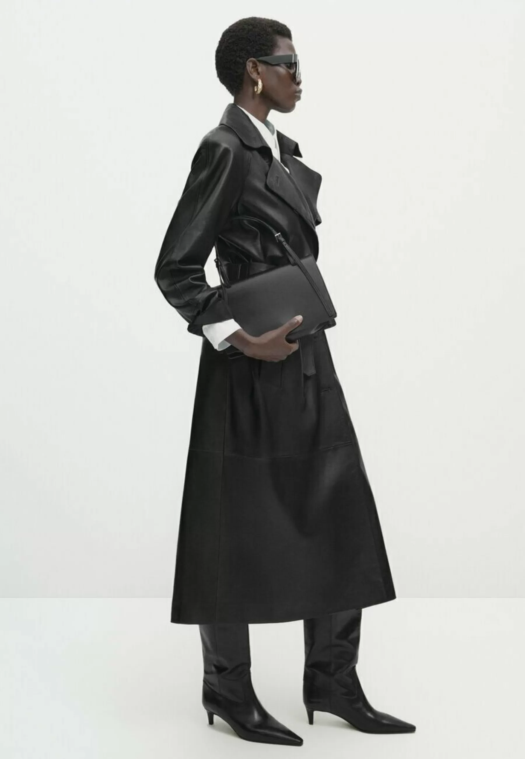 Dames Massimo Dutti Trenchcoats | With Belt - Trenchcoat