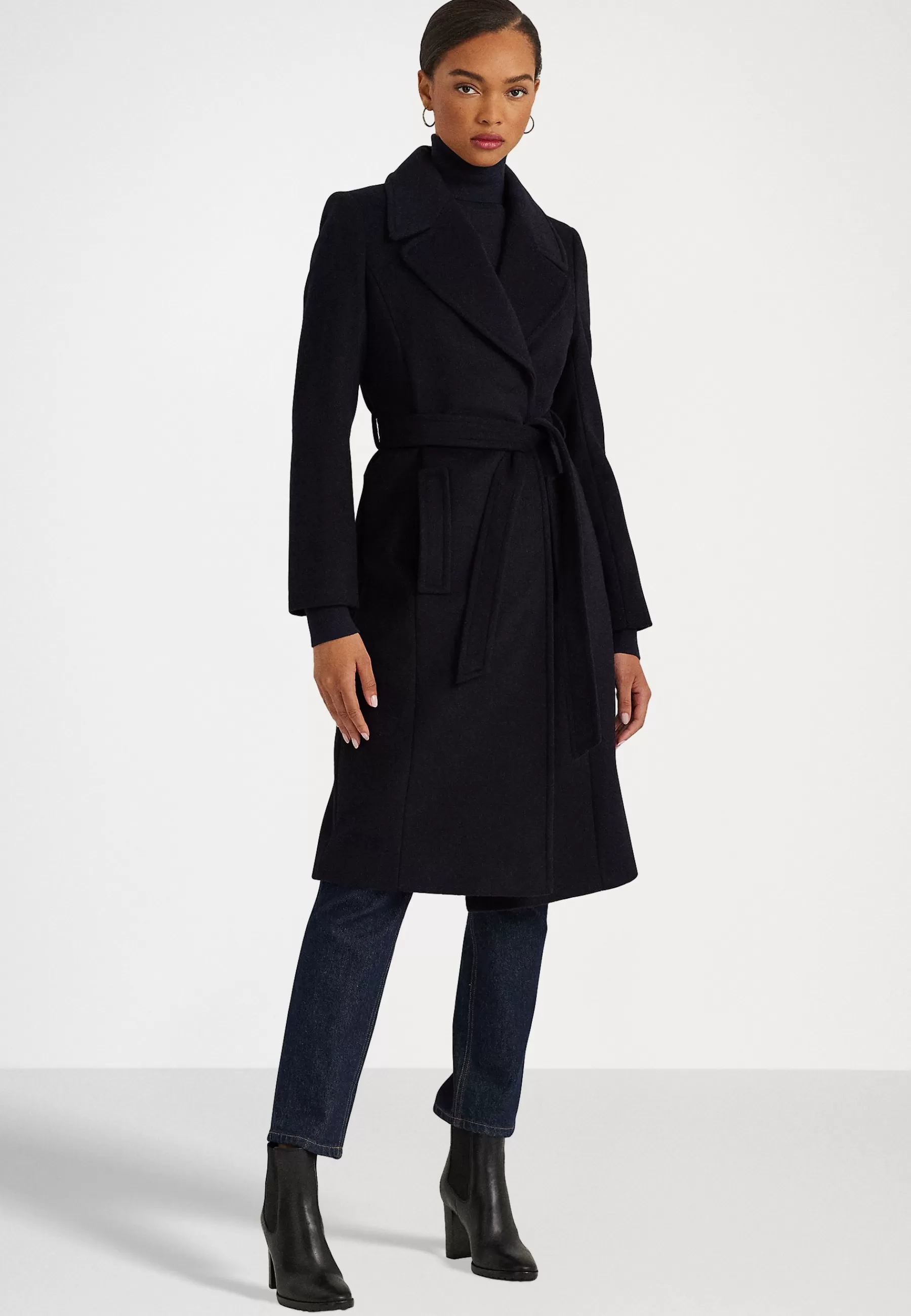 Lauren Ralph Lauren Wrap Coat - Mantel>Dames Wollen Jassen