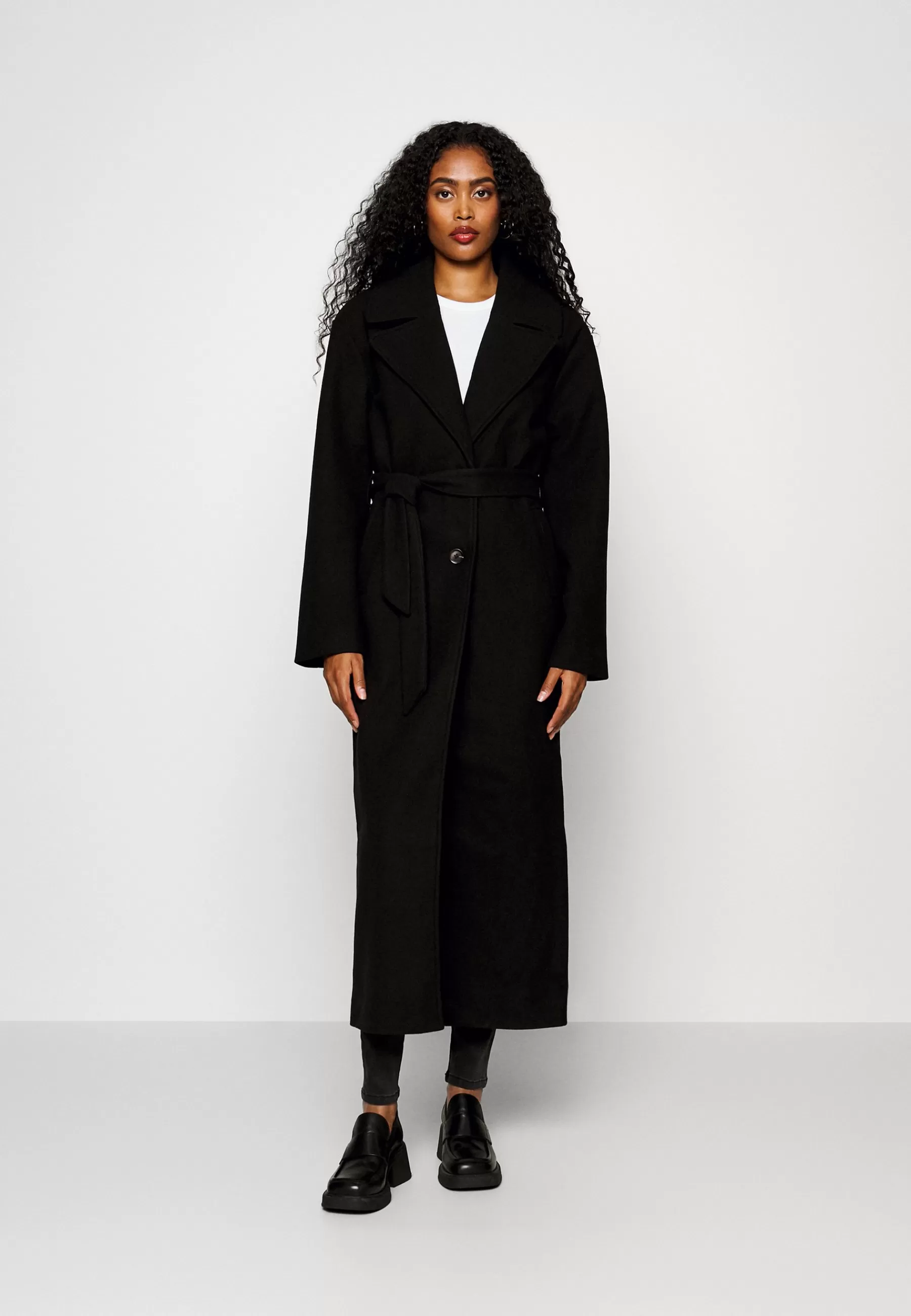 YAS Tall Yasemma Long Button Coat - Mantel>Dames Wollen Jassen