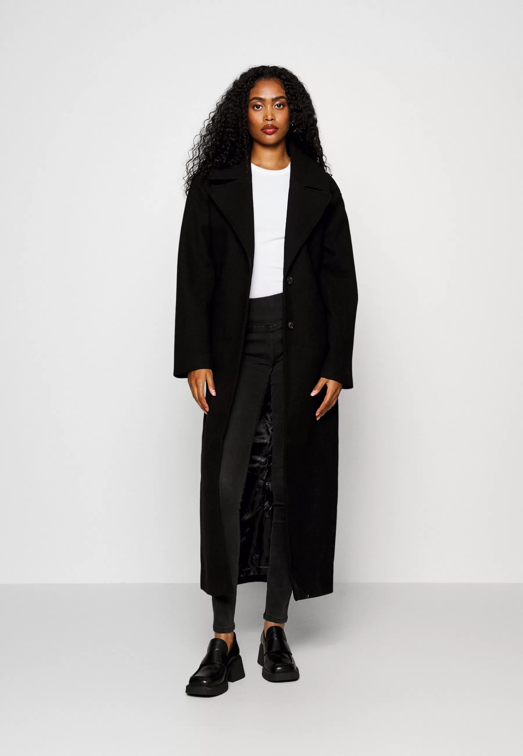 YAS Tall Yasemma Long Button Coat - Mantel>Dames Wollen Jassen