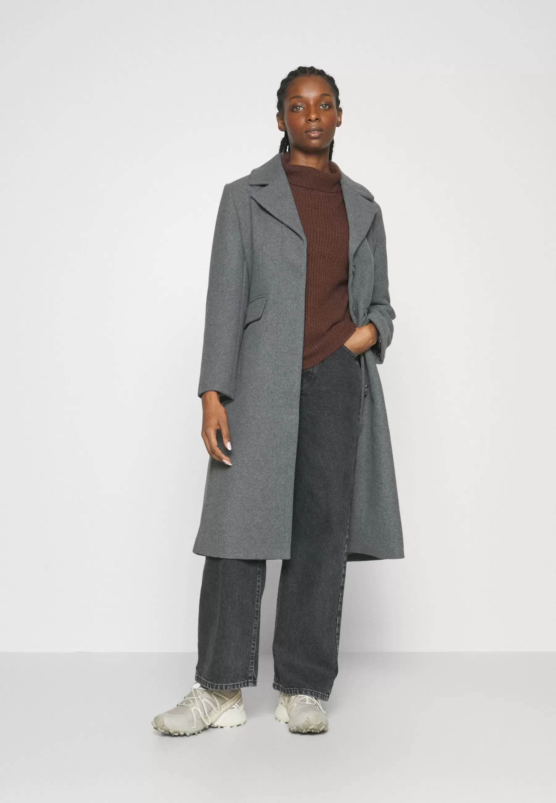 YAS Petite Yaslima Coat - Mantel>Dames Wollen Jassen