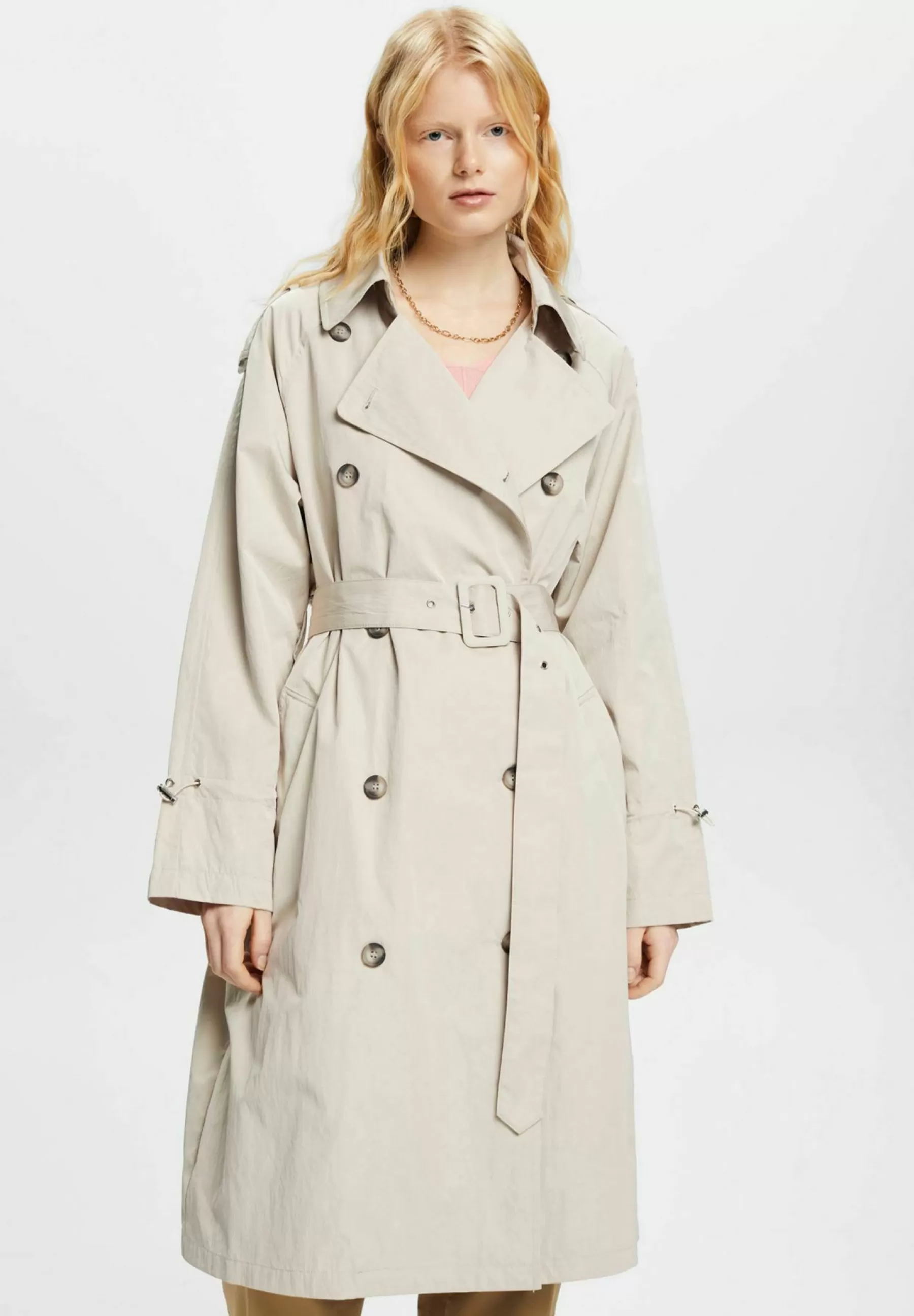 Dames Esprit Collection Trenchcoats | Zweireihiger - Trenchcoat